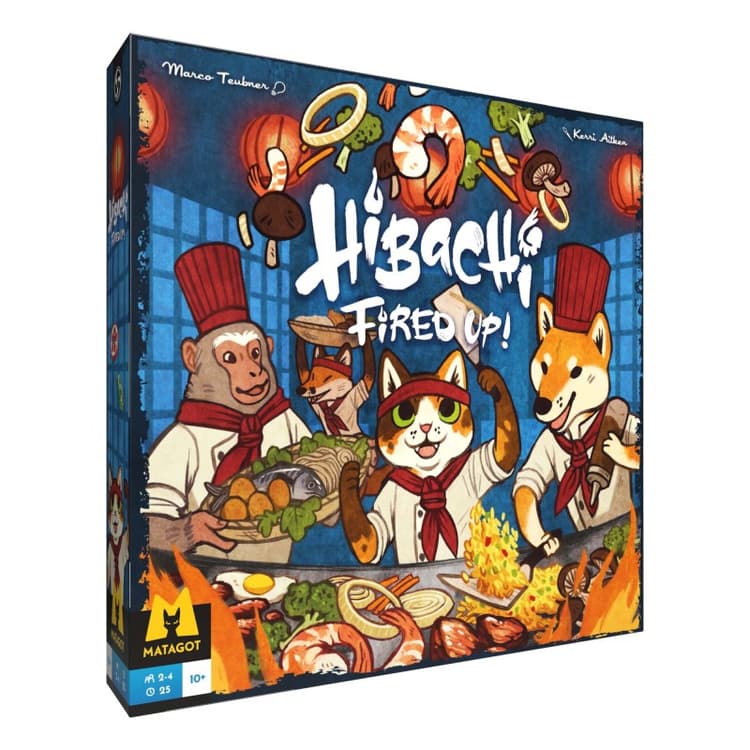 Boîte du jeu : Hibachi : Fired Up!