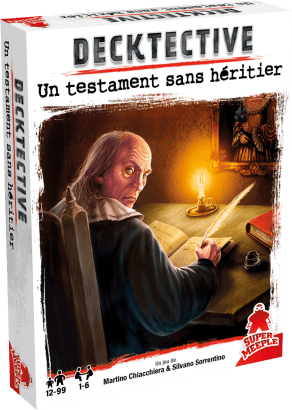 Boîte du jeu : Decktective : Un testament sans héritier