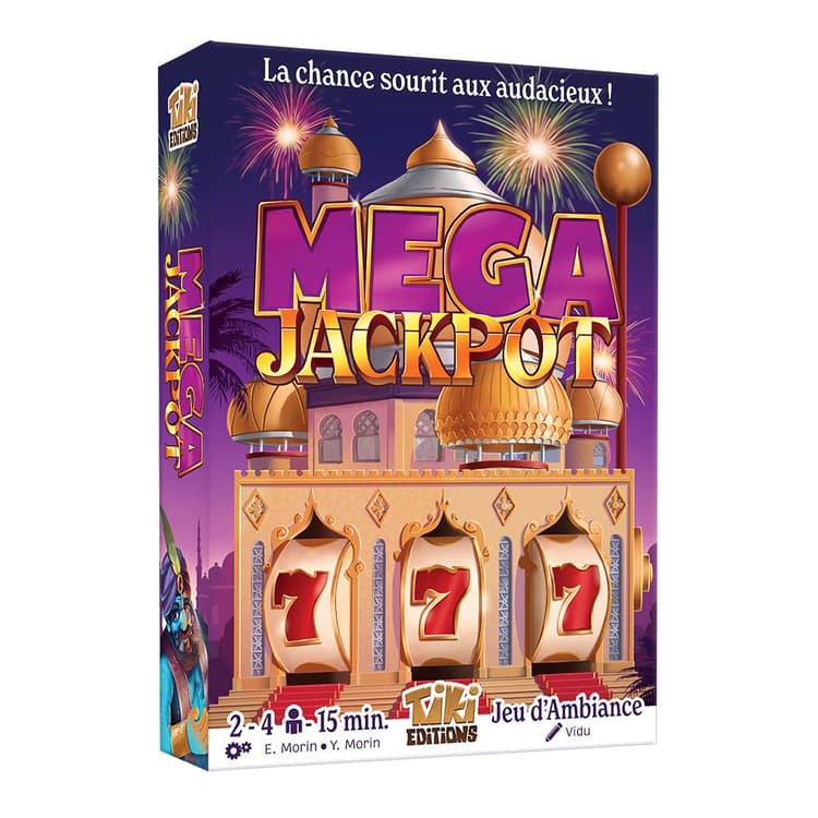 Boîte du jeu : Méga Jackpot