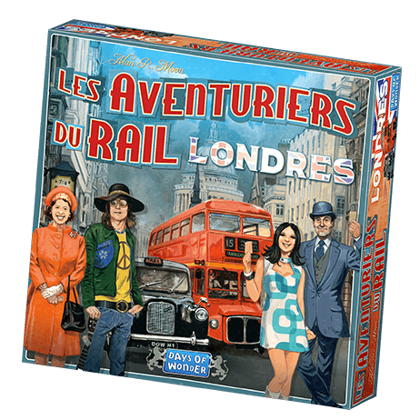 Boîte du jeu : Les Aventuriers du Rail : Londres