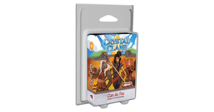 Boîte du jeu : Crystal Clans - Le Clan du Feu