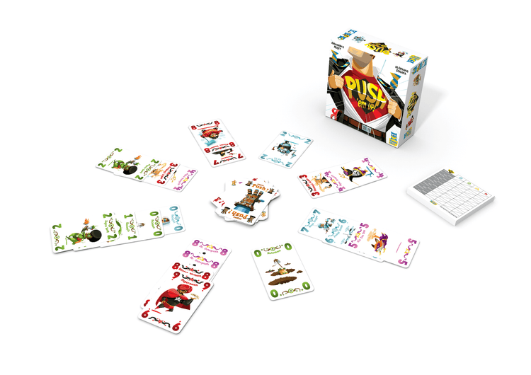 Boîte du jeu : Push'em up !