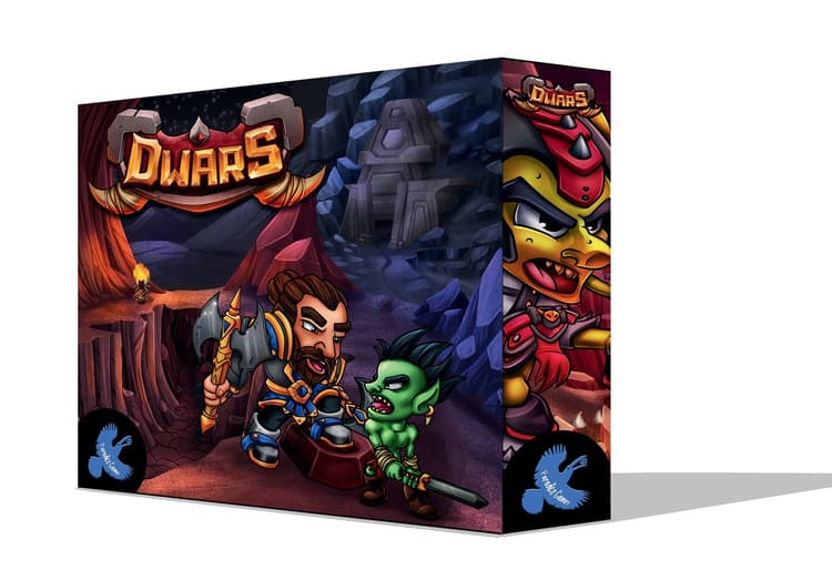 Boîte du jeu : Dwars