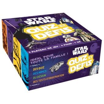 Boîte du jeu : Star wars quiz et défis