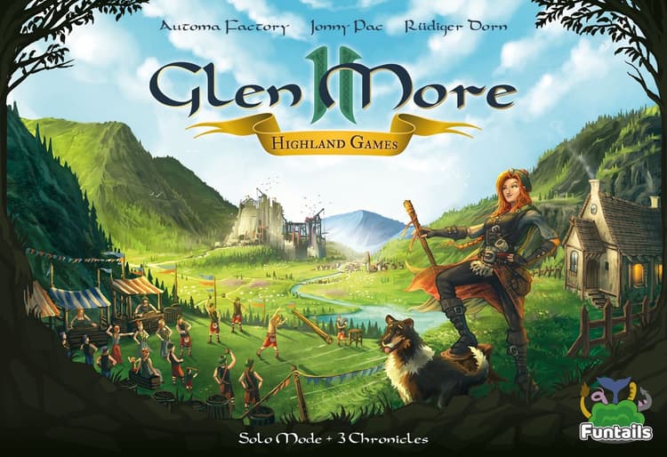 Boîte du jeu : Glen More II - Extension "Highland Games"