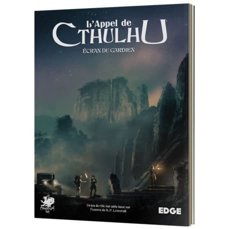Boîte du jeu : L'Appel de Cthulhu - Les Accessoires du Gardien