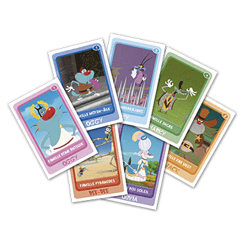 Boîte du jeu : Jeu de 7 familles : Oggy et les cafards