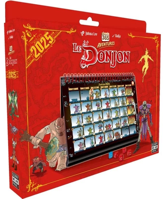 Boîte du jeu : 365 Aventures : Le Donjon