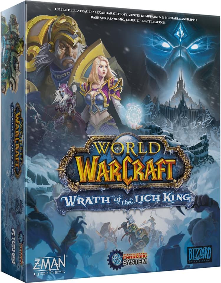 Boîte du jeu : World of Warcraft : Wrath of the Lich King - A Pandemic System Board Game