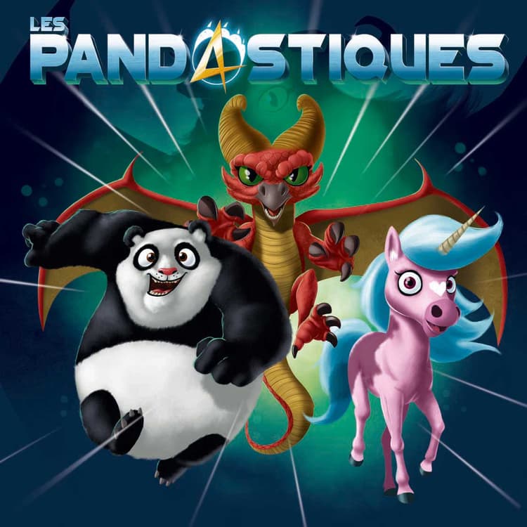 Boîte du jeu : Les 4 Pandastiques