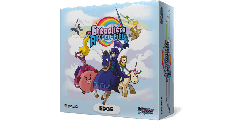 Boîte du jeu : Les Chevaliers Arc-en-Ciel