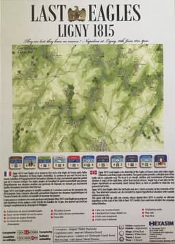 Couverture de LIGNY 1815 - LAST EAGLES -