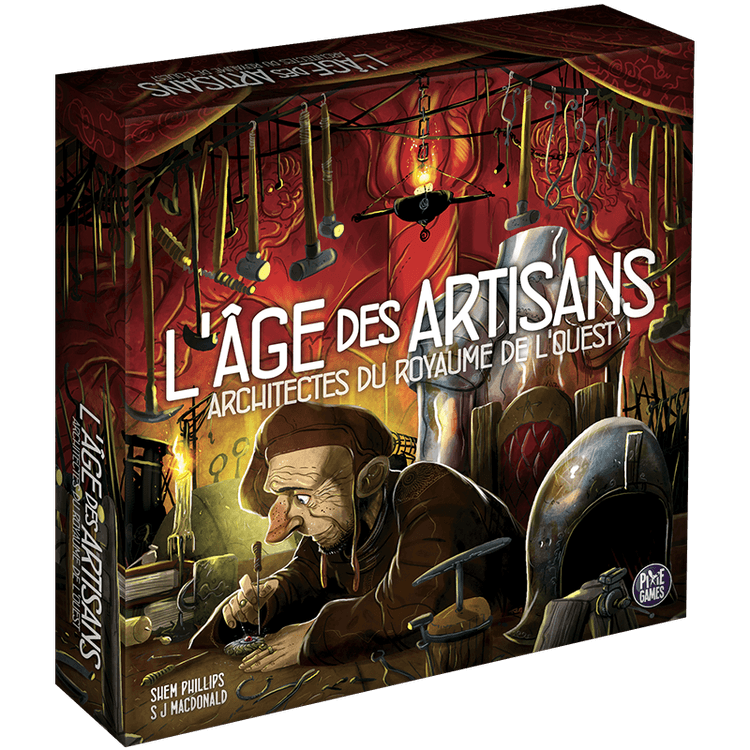 Boîte du jeu : Architectes du Royaume de l'Ouest - Extension "L'Âge des Artisans"