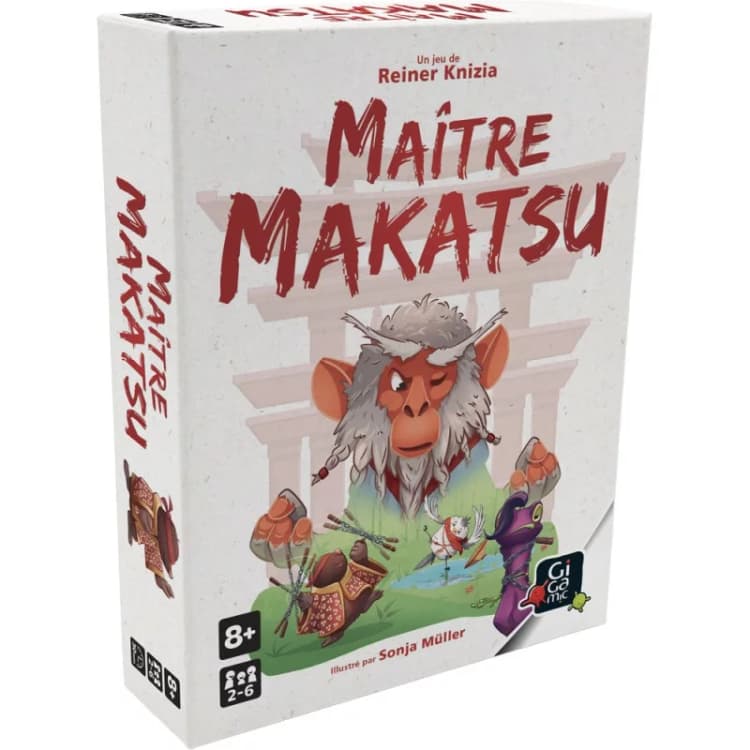 Boîte du jeu : Maître Makatsu