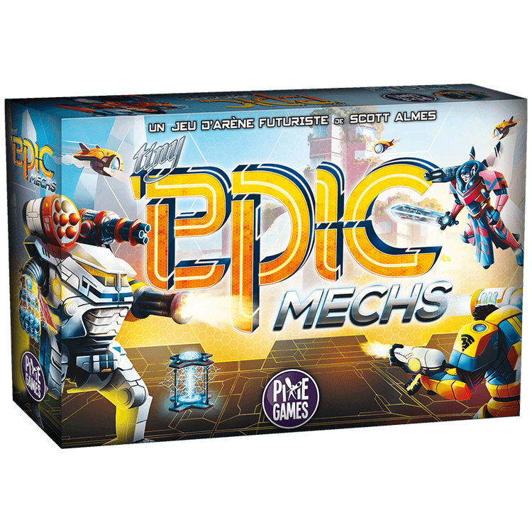 Boîte du jeu : Tiny Epic Mechs