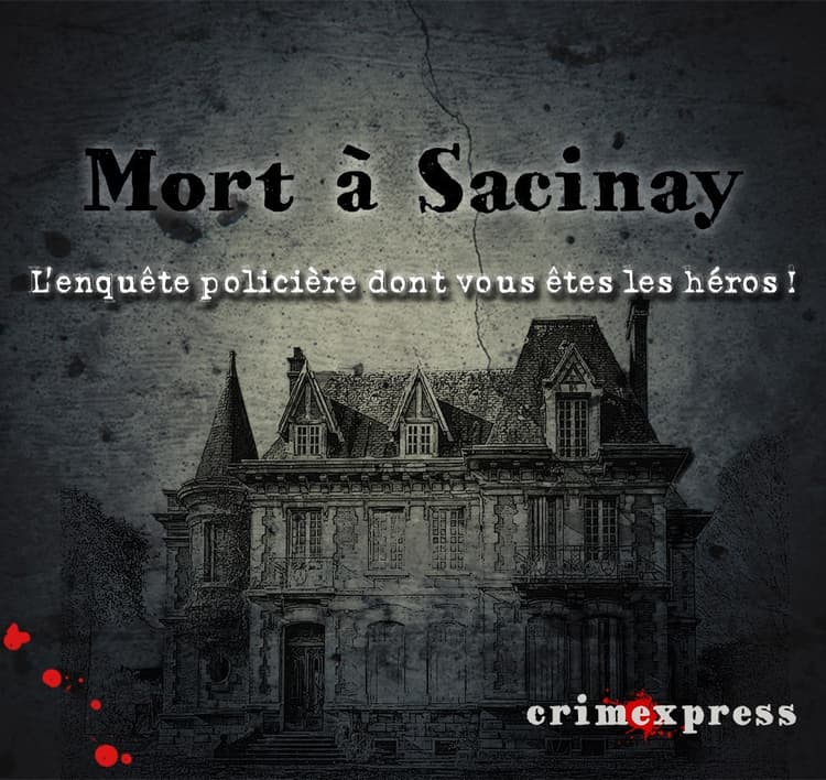 Boîte du jeu : MORT A SACINAY