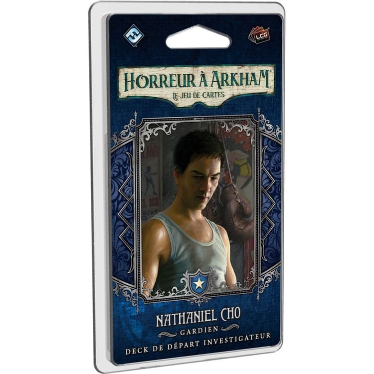 Boîte du jeu : Horreur à Arkham JCE - Deck Investigateur - Nathaniel Cho