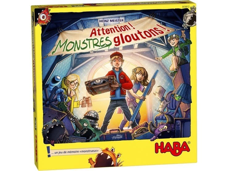 Boîte du jeu : Attention Monstres Gloutons