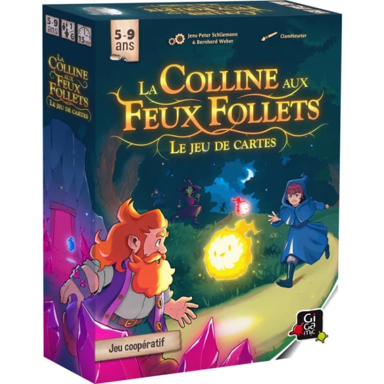 Boîte du jeu : La Colline aux Feux Follets : Le Jeu de Cartes