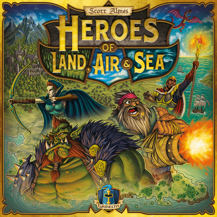 Boîte du jeu : Heroes of Land, Air & Sea