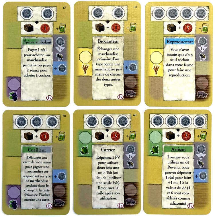 Boîte du jeu : La Granja : Cartes promo
