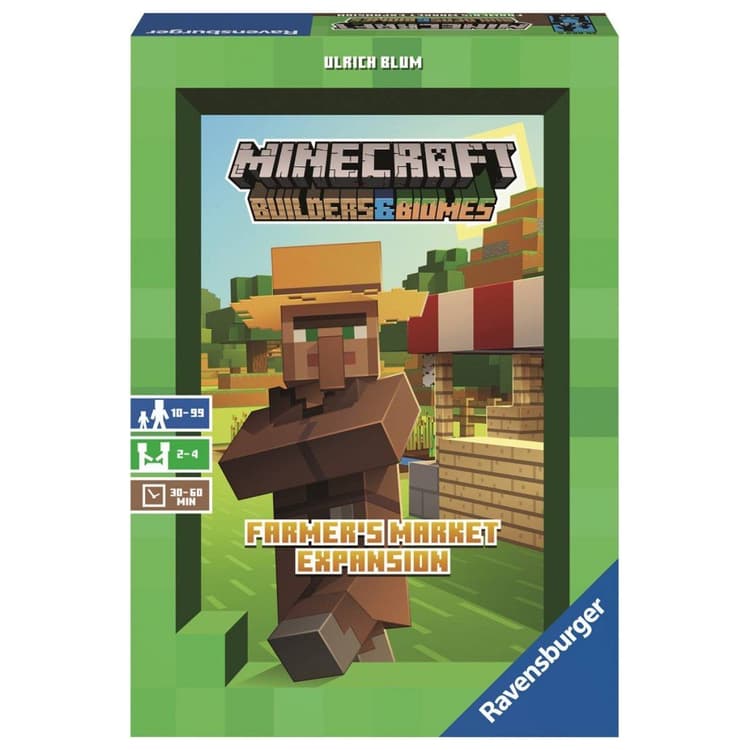 Boîte du jeu : Minecraft Builders & Biomes - ext Farmer's Market
