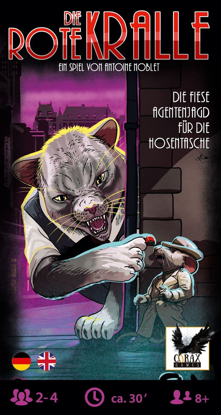 Boîte du jeu : Die Rote Kralle