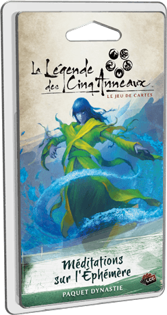 Couverture de La Légende des Cinq Anneaux LCG : Méditations sur l’Éphémère