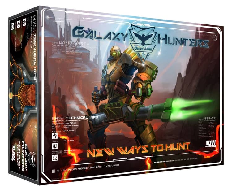 Boîte du jeu : Galaxy Hunters: New Ways to Hunt