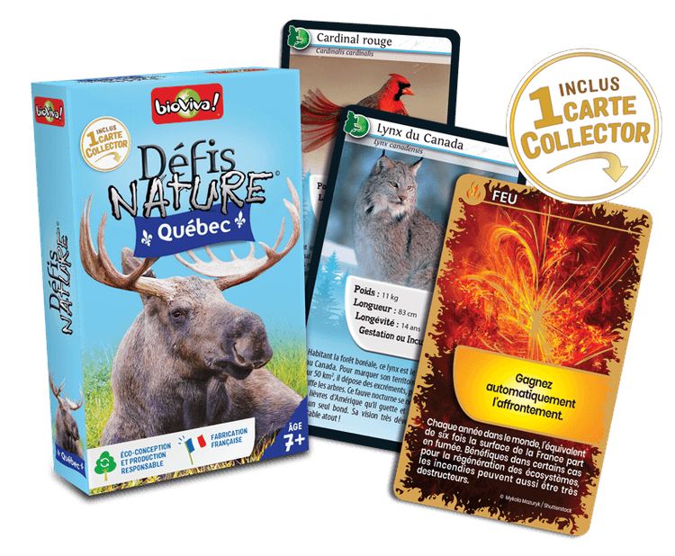 Boîte du jeu : Défis Nature - Québec