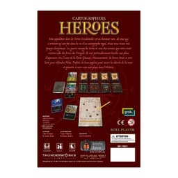 Couverture de Cartographers - Extension "Heroes"