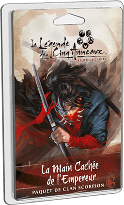 Couverture de La Légende des Cinq Anneaux LCG : La Main Cachée de l’Empereur