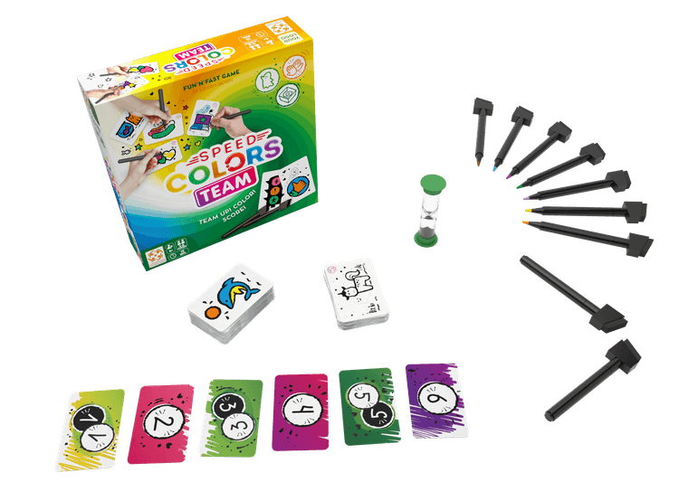 Boîte du jeu : Speed Colors Team