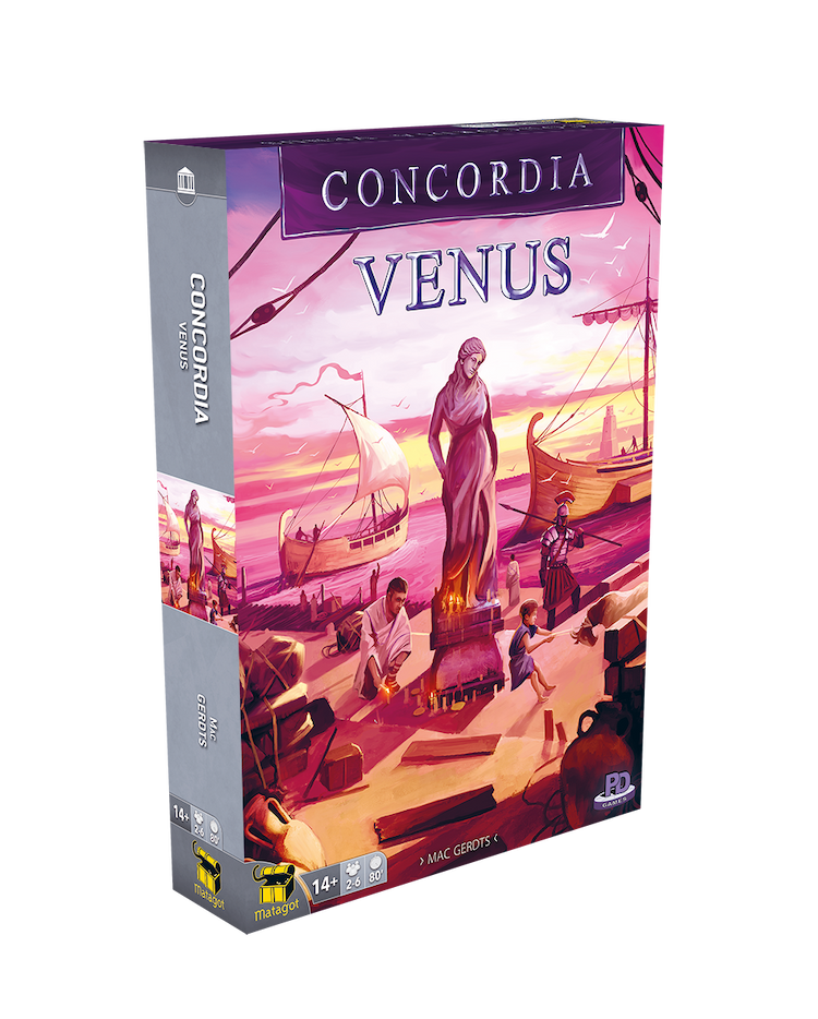 Boîte du jeu : Concordia Vénus