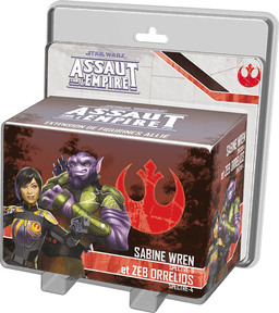 Couverture de Star Wars - Assaut sur l'Empire : Sabine Wren et Zeb Orellios