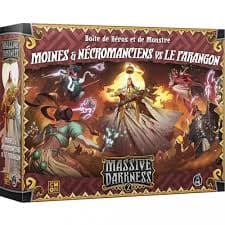 Couverture de Massive Darkness 2 : Moines & Nécromanciens vs Le Parangon