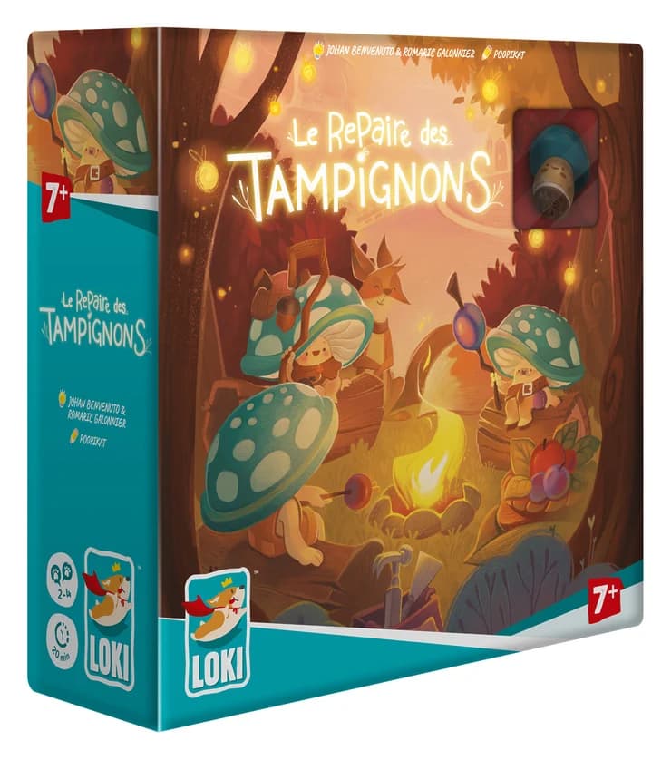 Boîte du jeu : Le Repaire des Tampignons