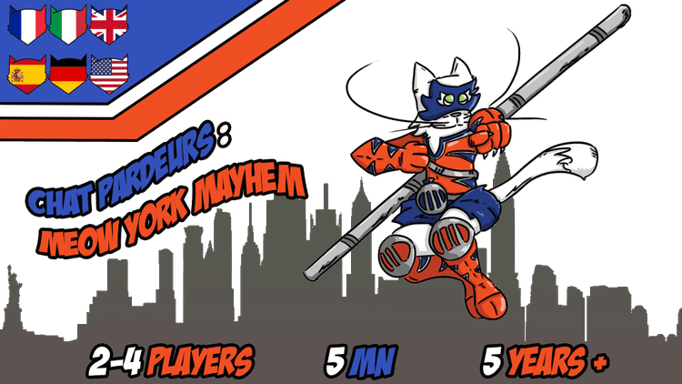 Boîte du jeu : Chat pardeurs : Meow York Mayhem