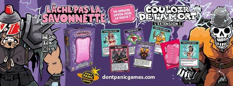 Boîte du jeu : Lâche pas la Savonnette (ext1) - Couloir de la mort