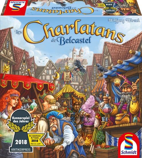 Boîte du jeu : Les Charlatans de Belcastel