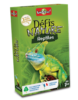 Couverture de Défis Nature Reptiles