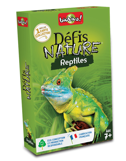 Boîte du jeu : Défis Nature Reptiles