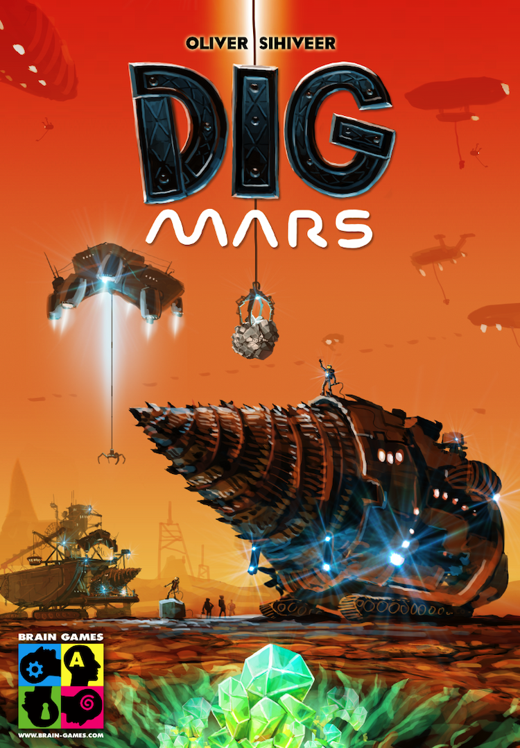 Boîte du jeu : Dig Mars