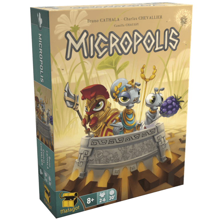 Boîte du jeu : Micropolis