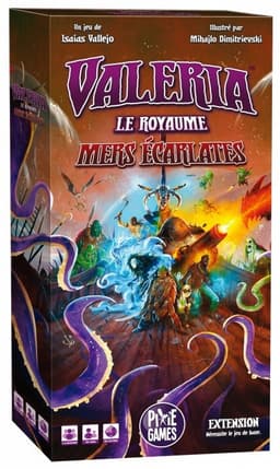 Couverture de Valeria - Le Royaume - Extension "Mers Écarlates"