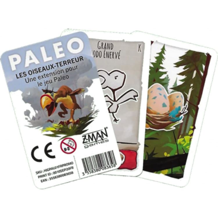 Boîte du jeu : Paleo - Extension "Oiseaux-Terreur"