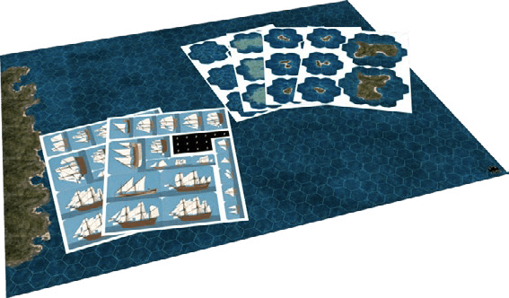 Boîte du jeu : Pavillon Noir 2 - Accessoires pour Combat naval