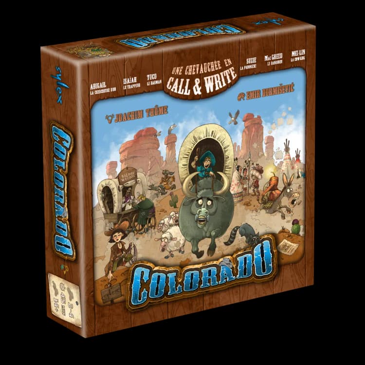 Boîte du jeu : Colorado