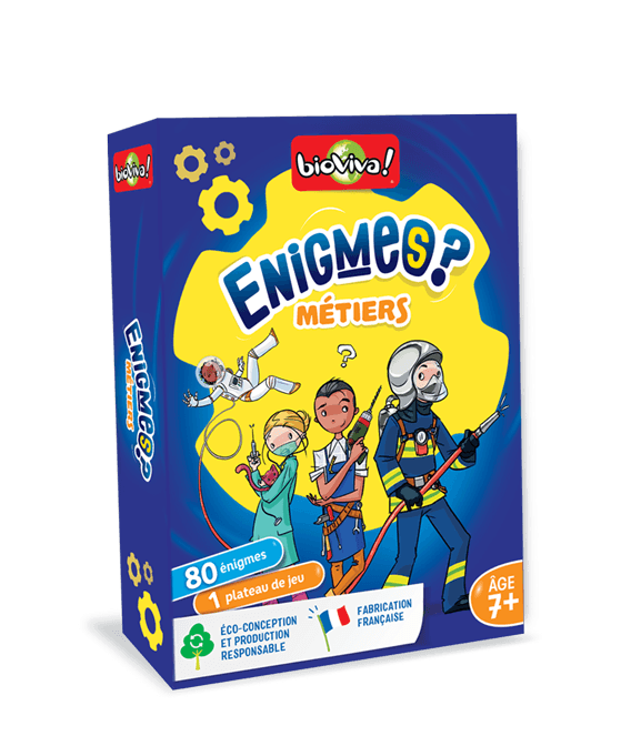 Boîte du jeu : Énigmes - Métiers