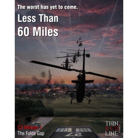 Boîte du jeu : Less than 60 Miles